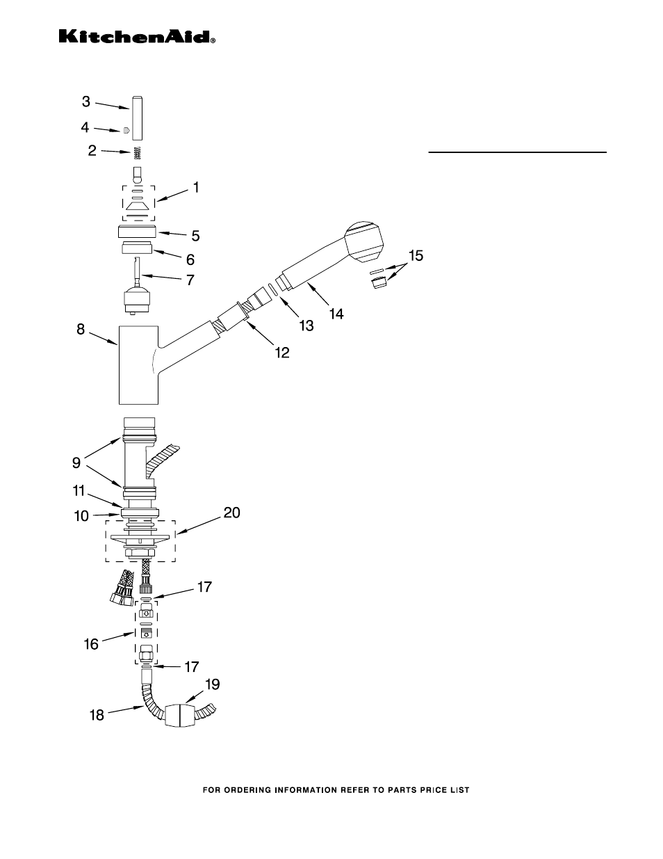 KITCHENAID KKFV01PPCR User Manual | 1 page