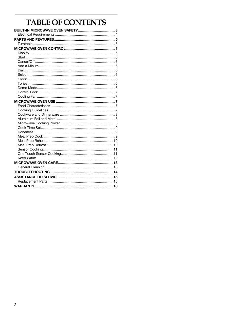 KITCHENAID KBMS1454SBL User Manual | Page 2 / 16