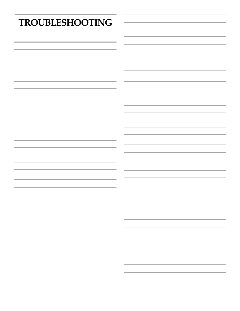 Troubleshooting | KITCHENAID MICROWAVE HOOD User Manual | Page 18 / 20