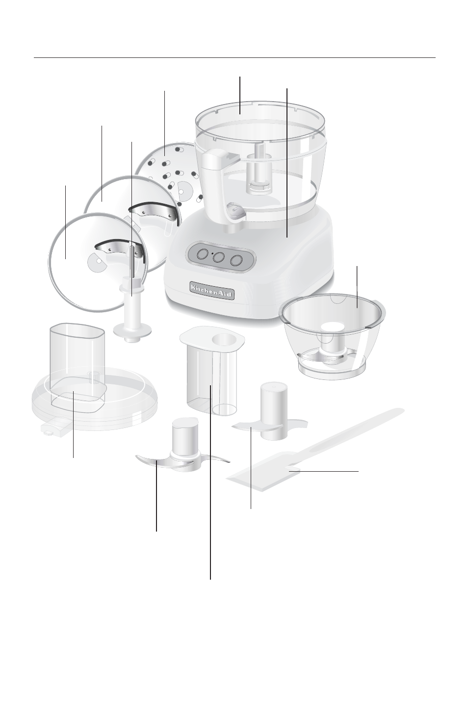 Food processor features | KITCHENAID 12 CUP KFP750 User Manual | Page 8 / 60