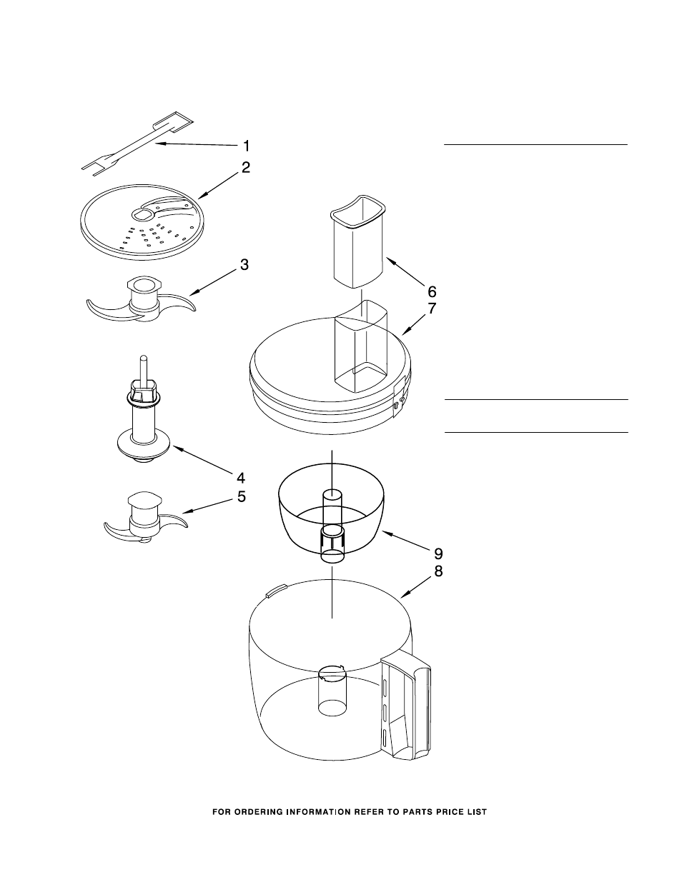 Attachment, Attachment parts | KITCHENAID 4KFP720OB2 User Manual | Page 4 / 4