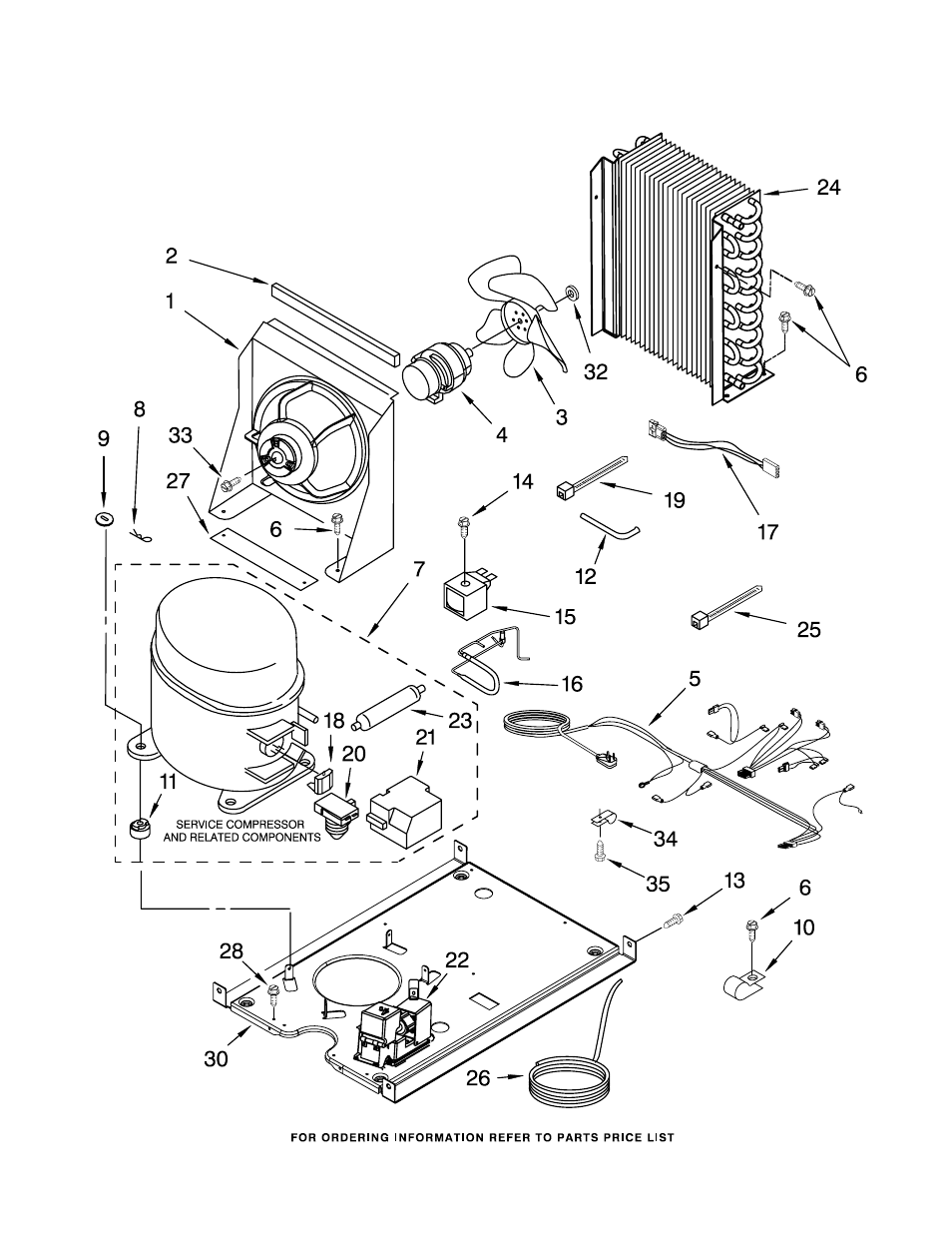 Unit, Unit parts | KITCHENAID KUIS15PRHB8 User Manual | Page 7 / 9