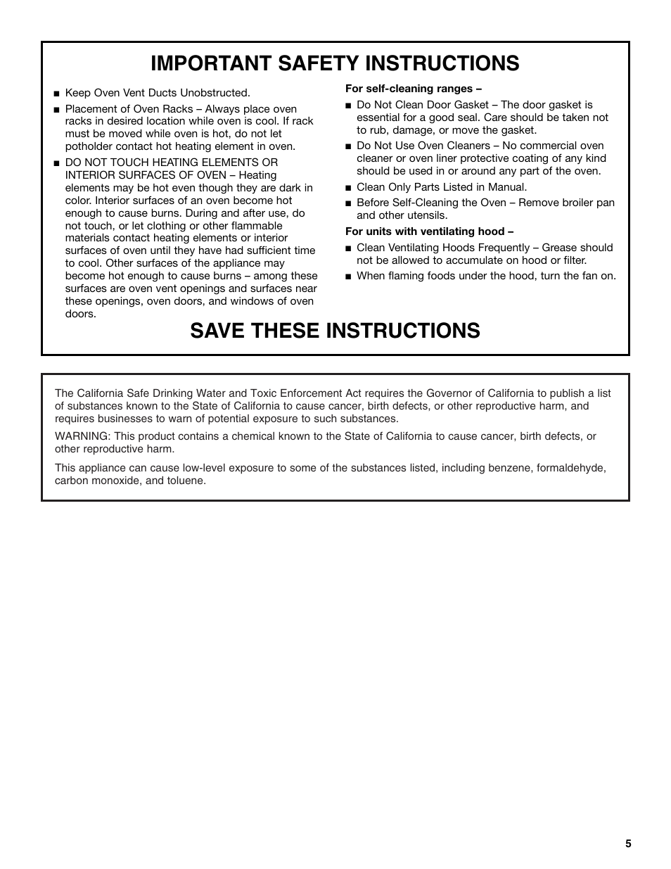 KITCHENAID KERC608 User Manual | Page 5 / 28