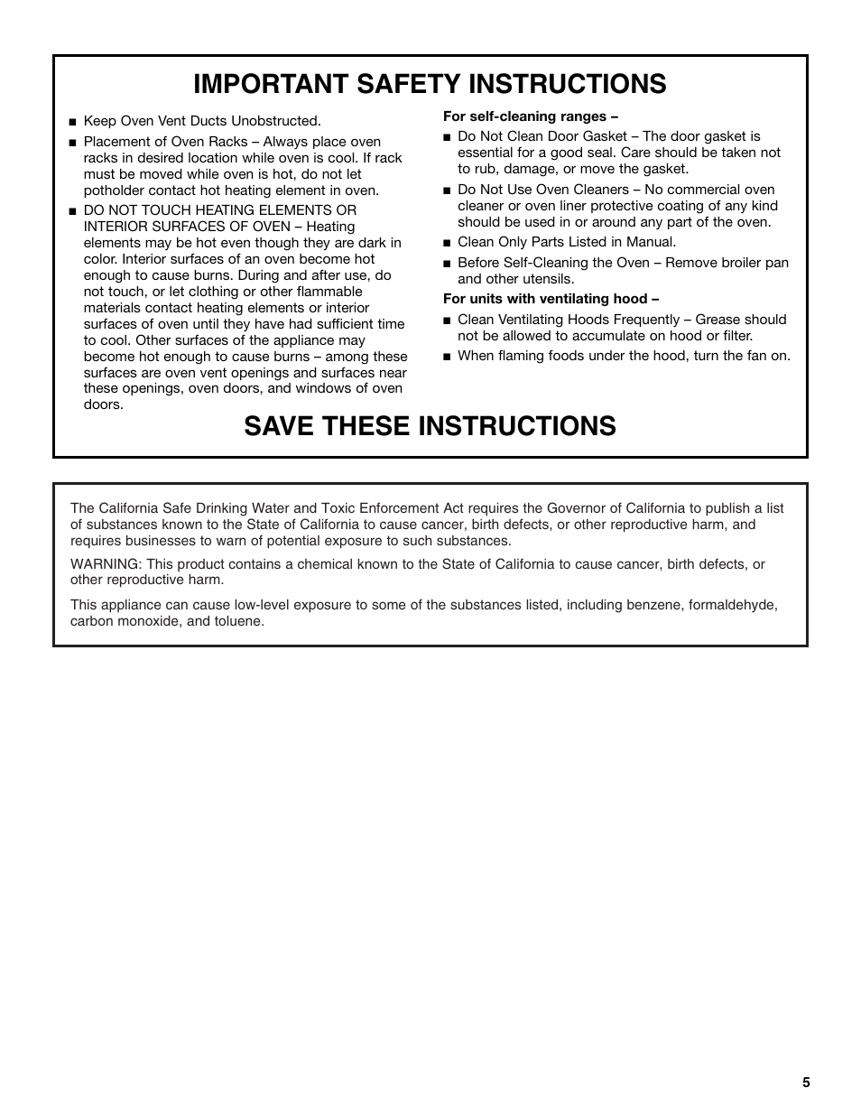 KITCHENAID KERC500  EN User Manual | Page 5 / 24