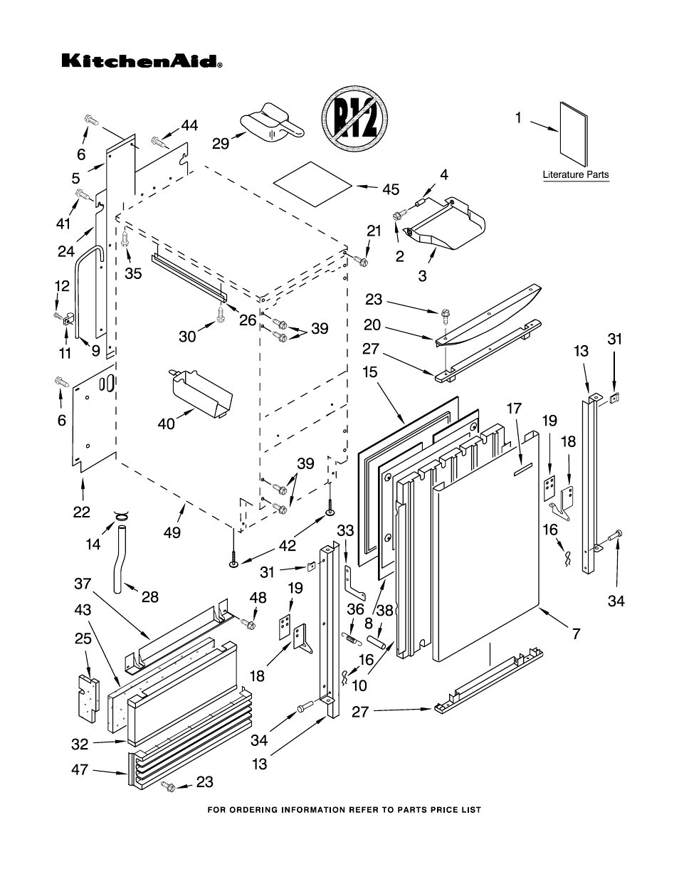 KITCHENAID KUIS185JPW1 User Manual | 8 pages