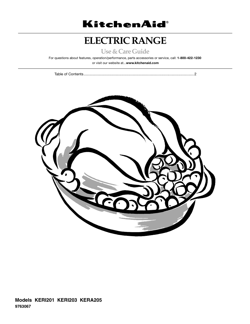 KITCHENAID KERI201 User Manual | 28 pages