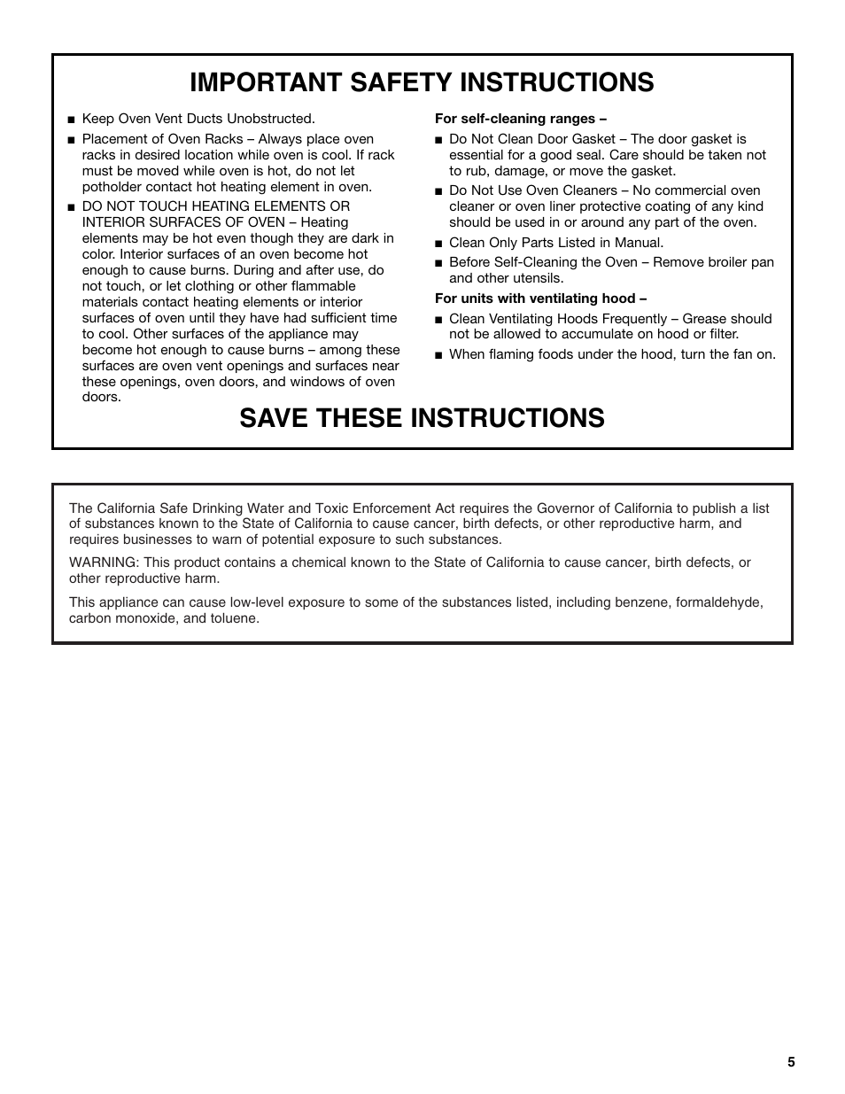 KITCHENAID KERA205 User Manual | Page 5 / 28