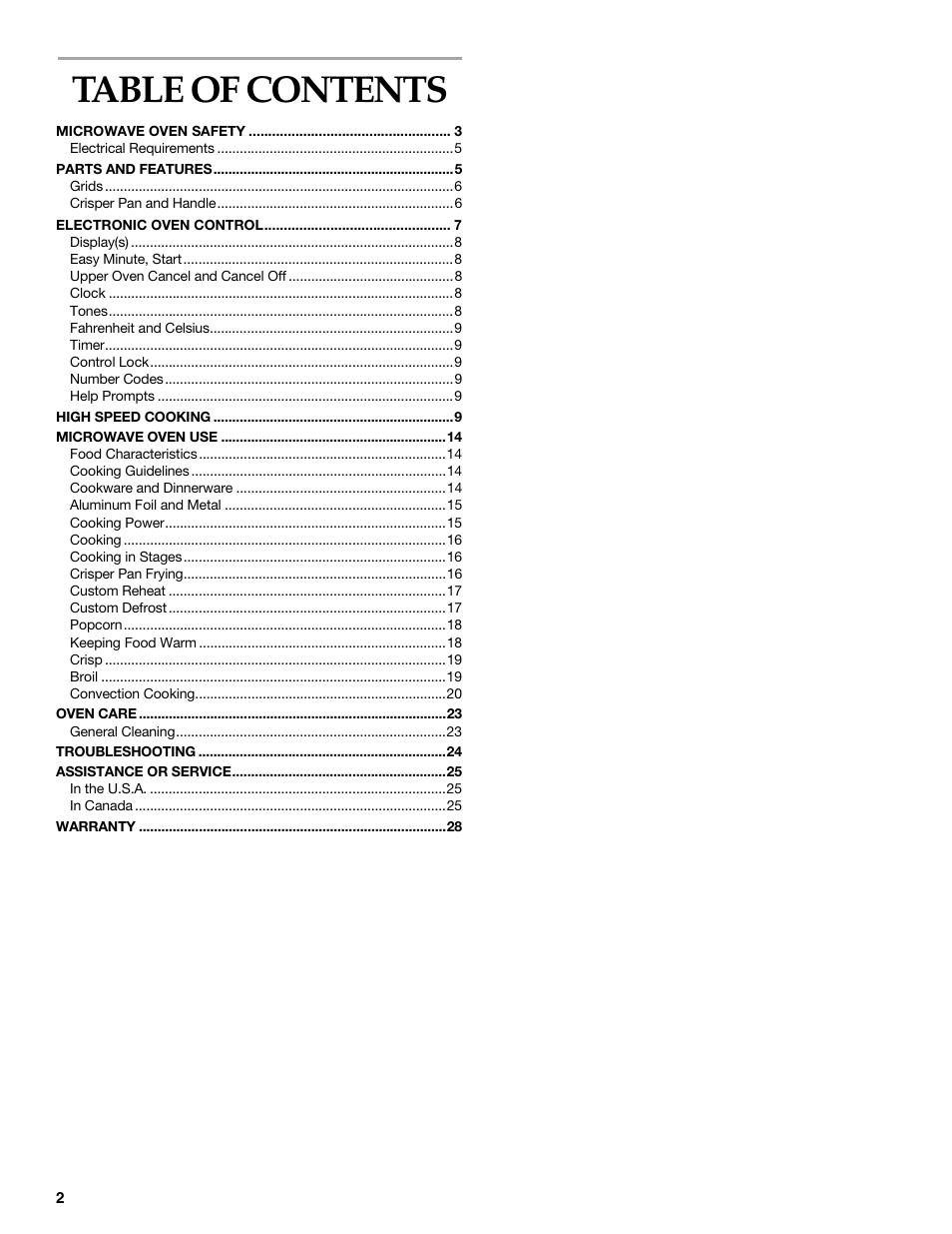 KITCHENAID KBHC179 User Manual | Page 2 / 28