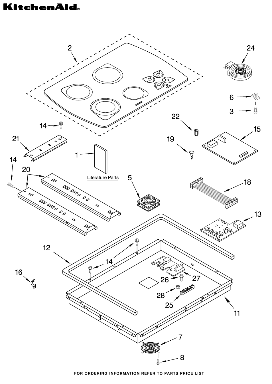 KITCHENAID KECC508GBL1 User Manual | 3 pages