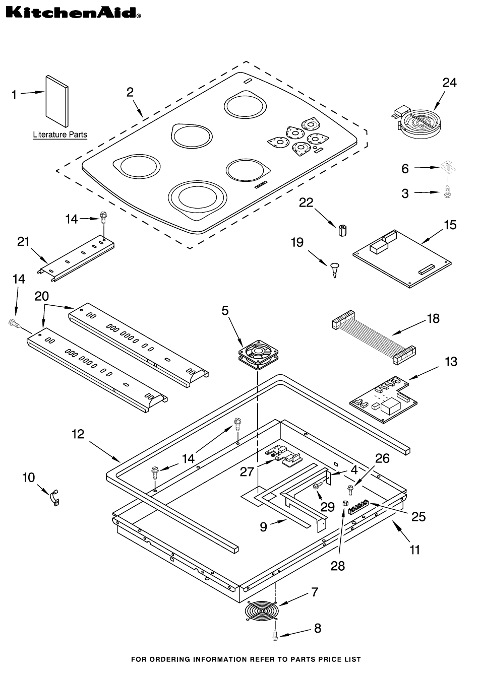 KITCHENAID KECC568GBL1 User Manual | 3 pages