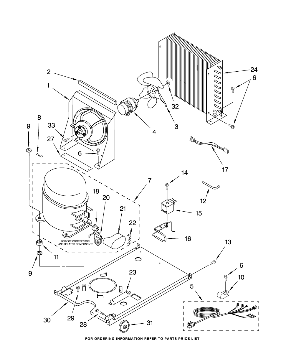 Unit, Unit parts | KITCHENAID KUIS185JSS0 User Manual | Page 7 / 8