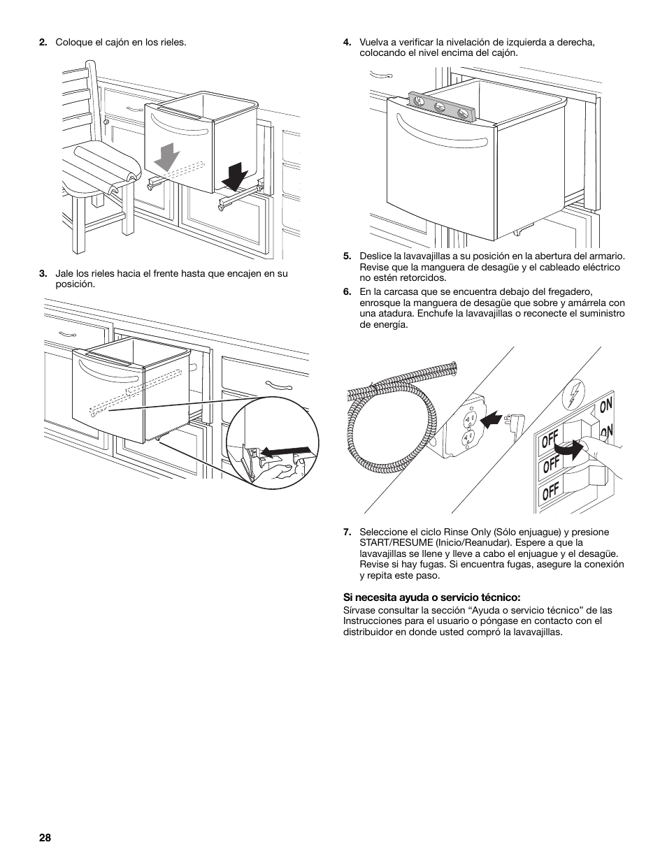On off on off off | KITCHENAID KUDD03STBL User Manual | Page 28 / 44
