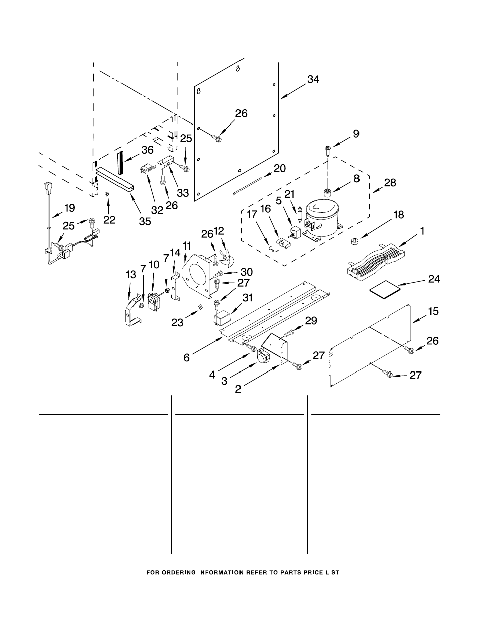 Unit, Unit parts, For models: kuws24lsbs01 (black) | KITCHENAID KUWS24LSBS01 User Manual | Page 5 / 5