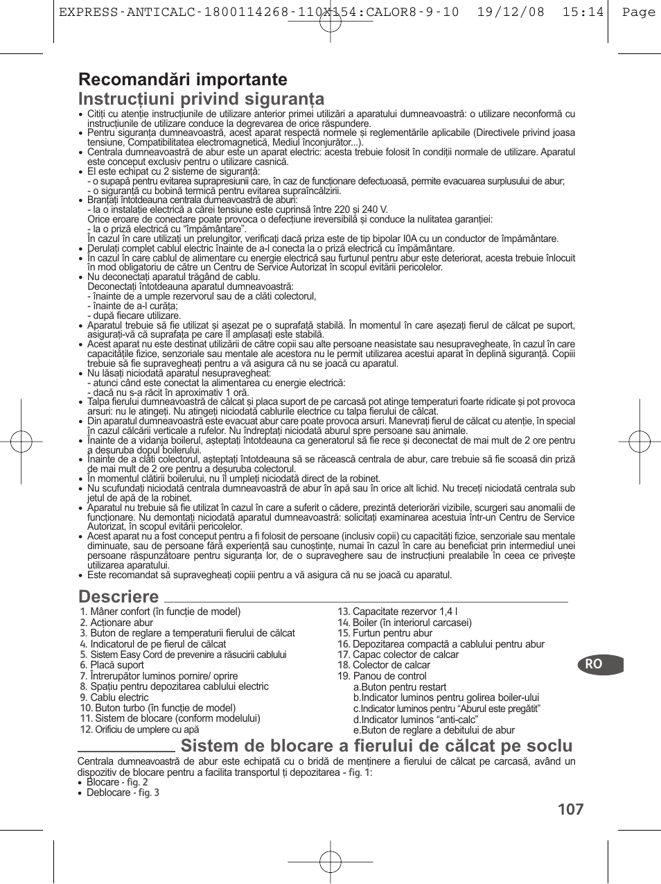 Tefal GV 7250 User Manual | Page 108 / 134