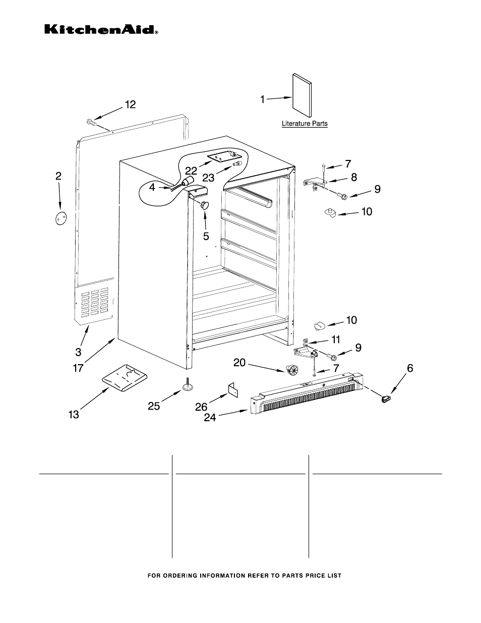 KITCHENAID KUWO244PBL00 User Manual | 3 pages