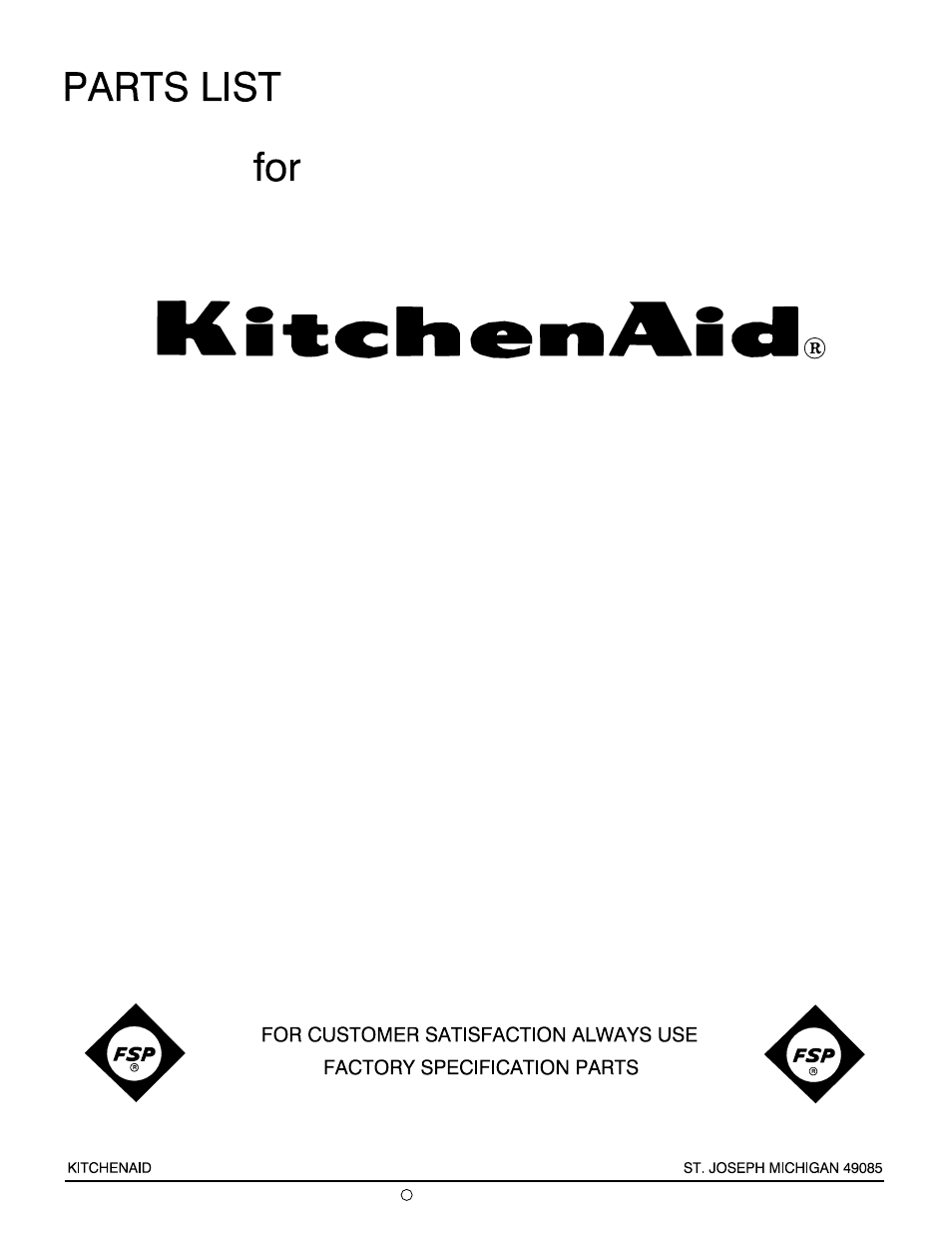 KITCHENAID KFPW760QGCI User Manual | 5 pages