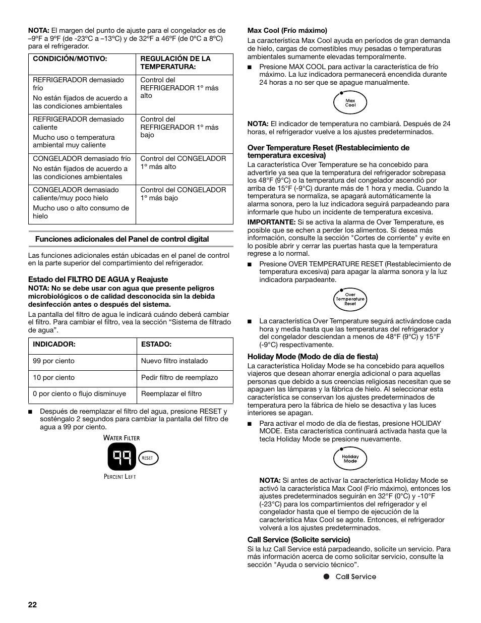 KITCHENAID Bottom-Mount Built-In Refrigerator User Manual | Page 22 / 52