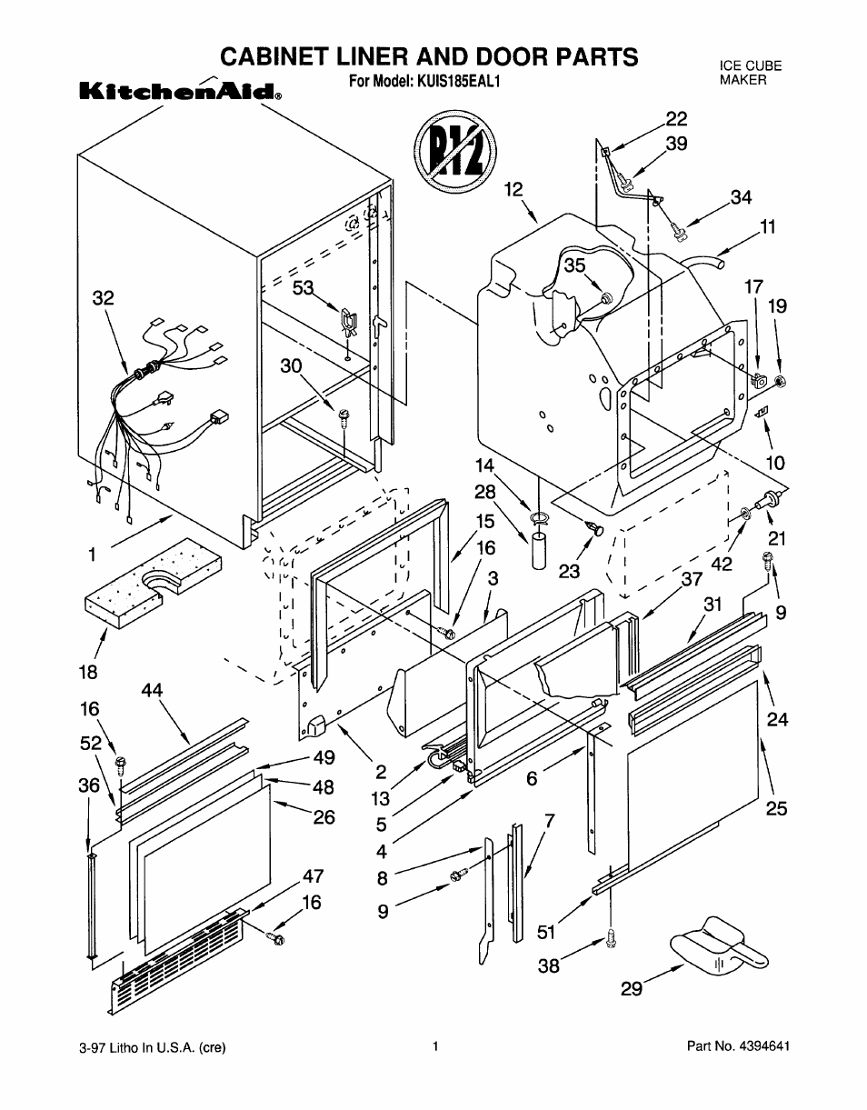 KITCHENAID KUIS185EAL1 User Manual | 11 pages