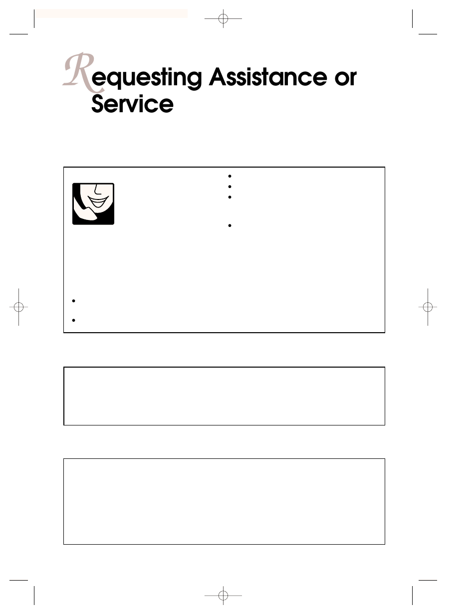 R equesting assistance or service, Equesting assistance or service, If you need assistance or service in u.s.a | If you need replacement parts, For further assistance | KITCHENAID KBMC147H User Manual | Page 40 / 42
