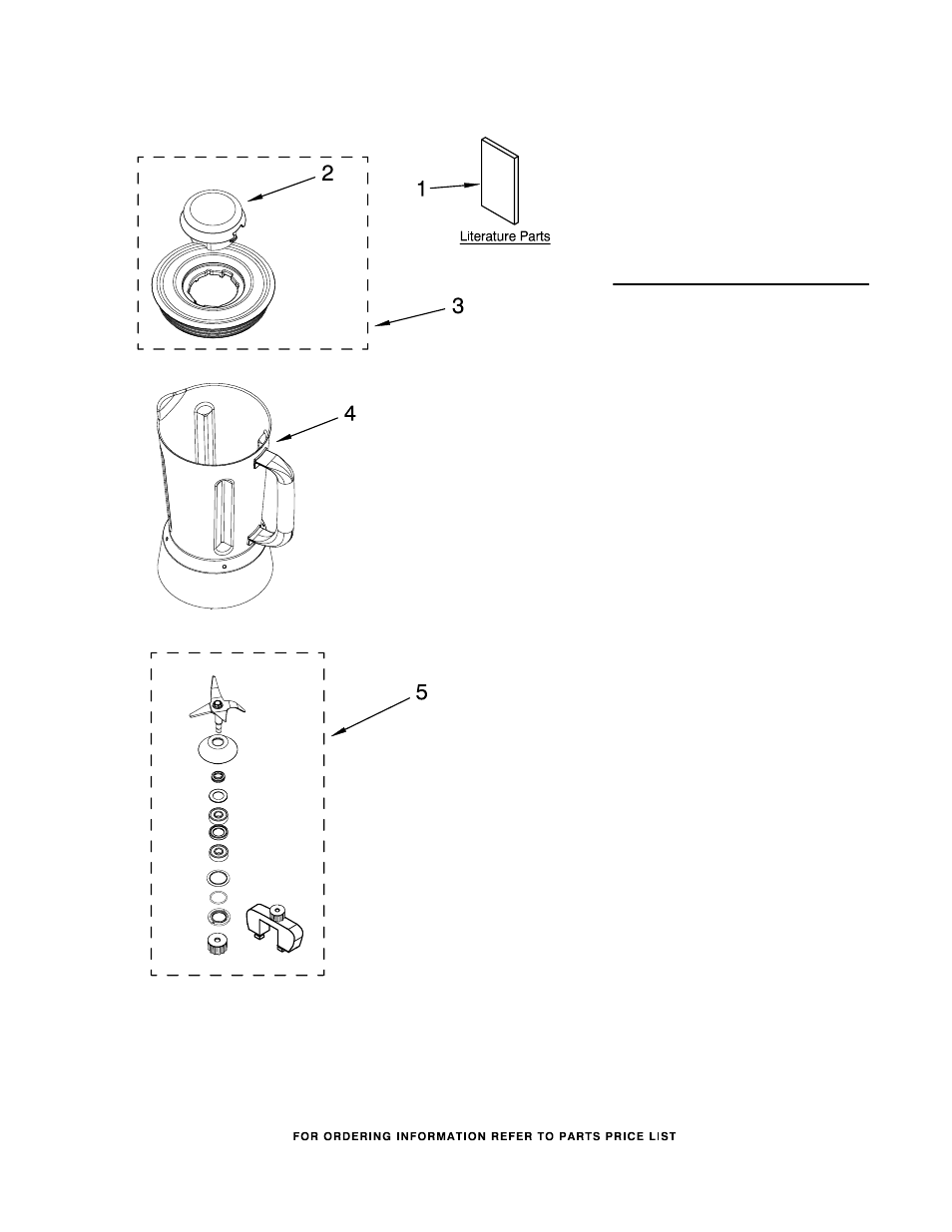 Jar assembly parts | KITCHENAID 4KPCB348PPM1 User Manual | Page 2 / 4