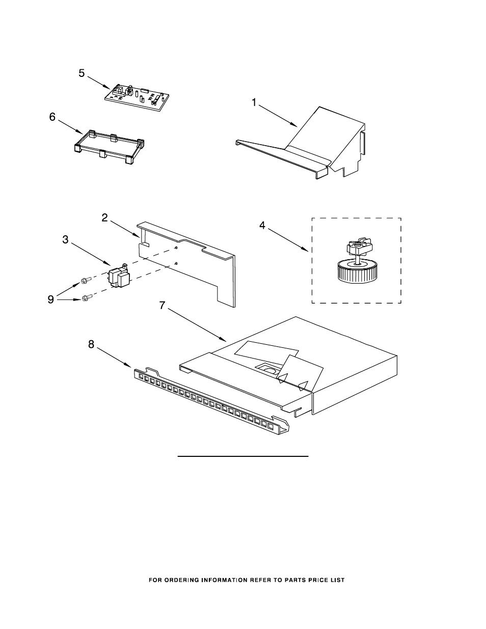 Top venting, Top venting parts | KITCHENAID KBMS1454RWH0 User Manual | Page 4 / 6