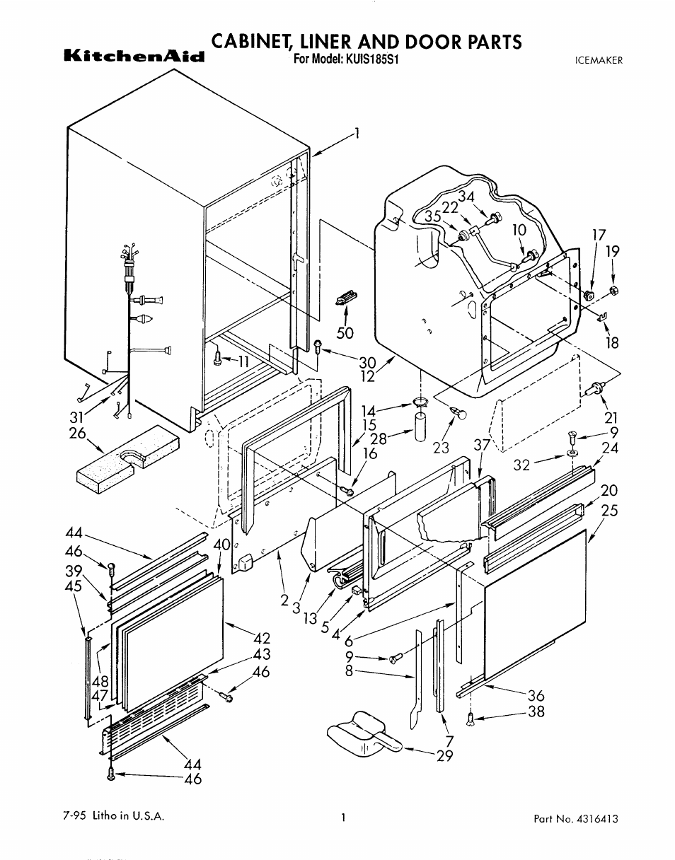 KITCHENAID KUIS185S1 User Manual | 11 pages