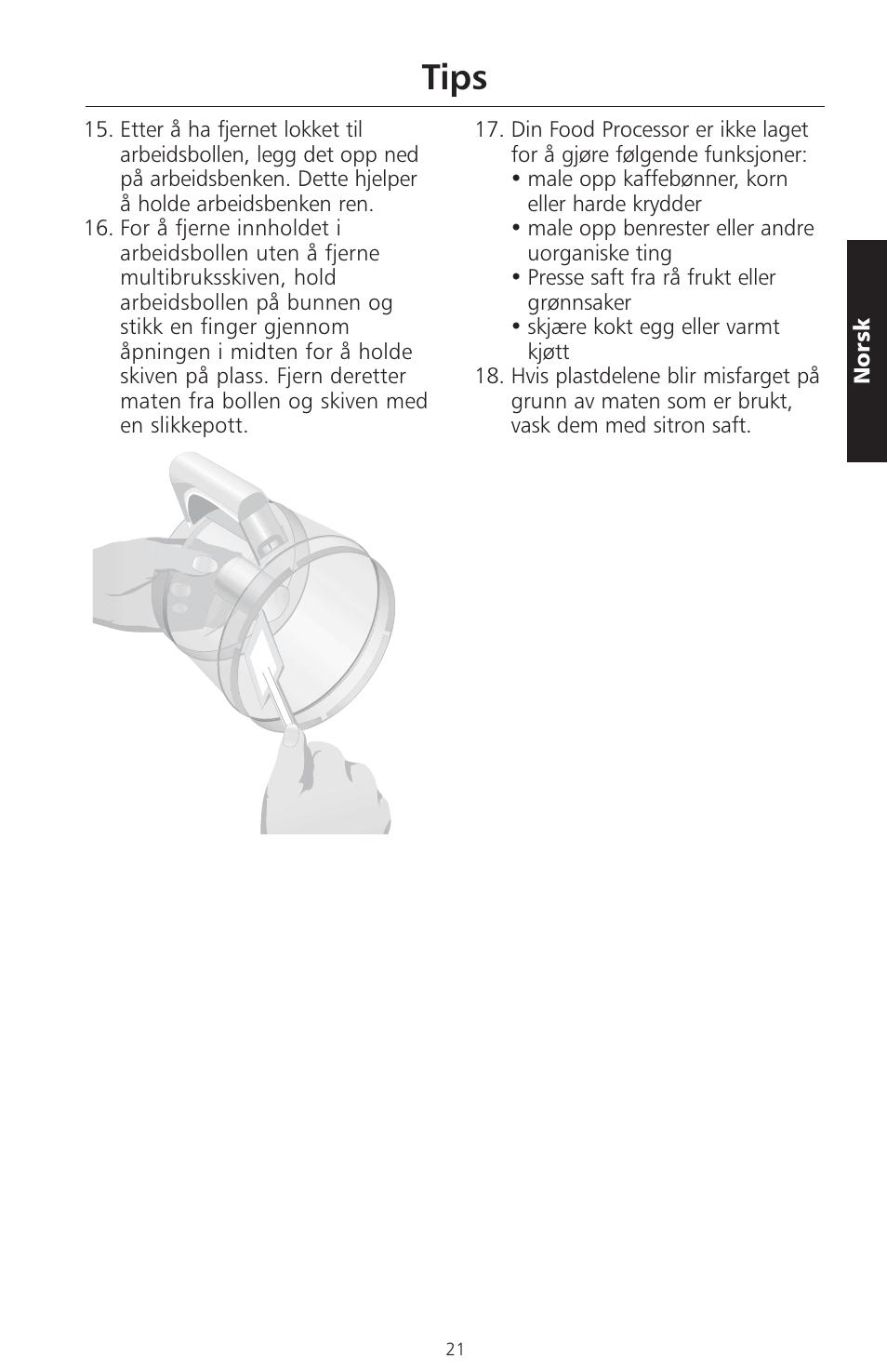 Tips | KITCHENAID ARTISAN 5KFPM770 User Manual | Page 220 / 367