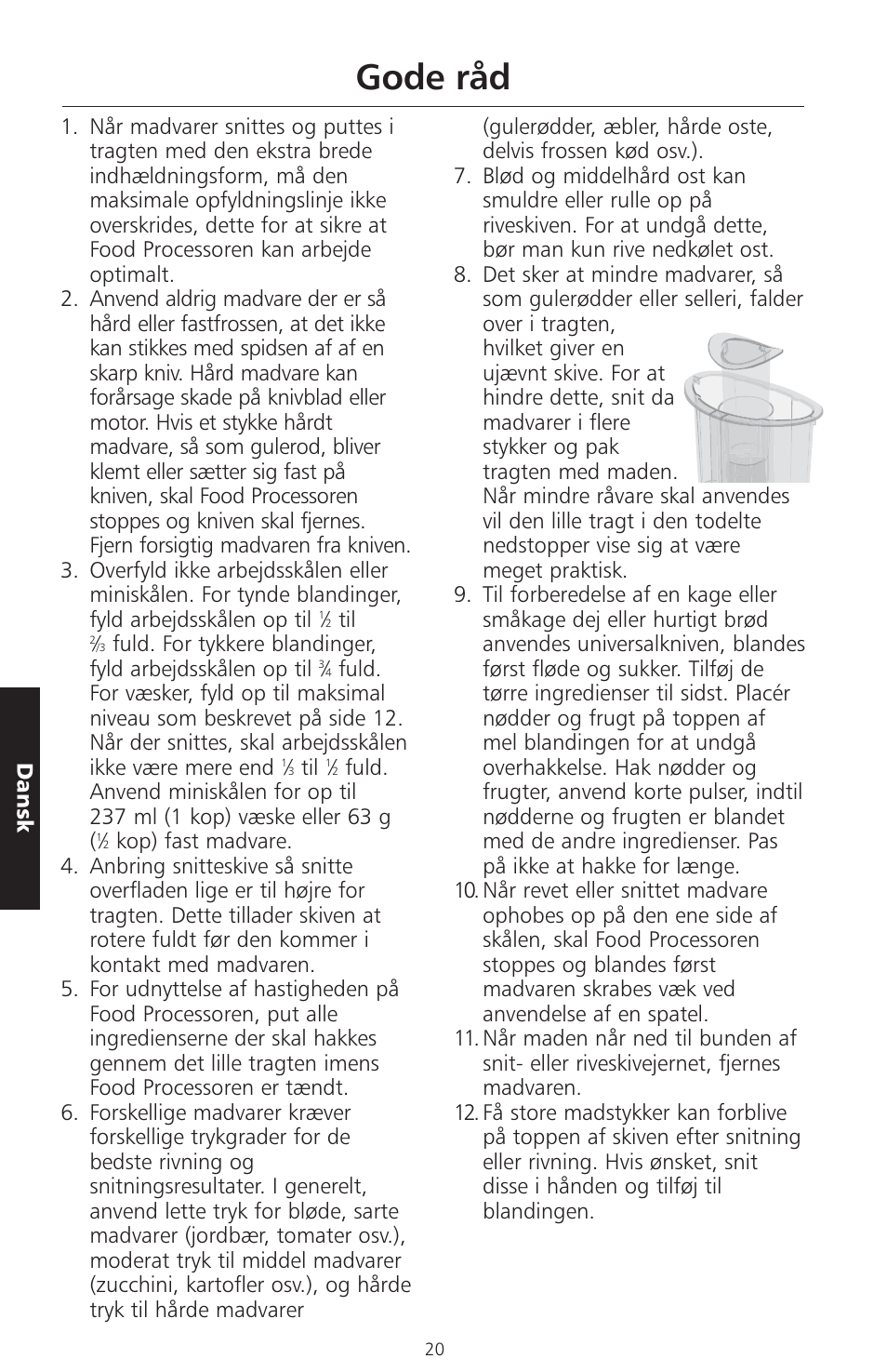 Gode råd | KITCHENAID ARTISAN 5KFPM770 User Manual | Page 275 / 367