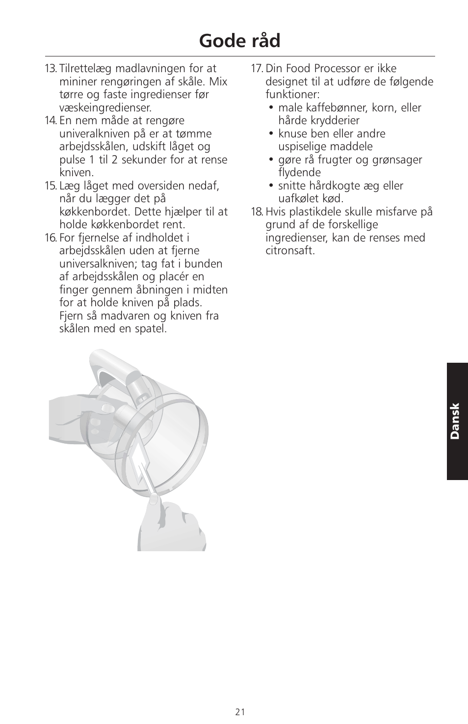 Gode råd | KITCHENAID ARTISAN 5KFPM770 User Manual | Page 276 / 367