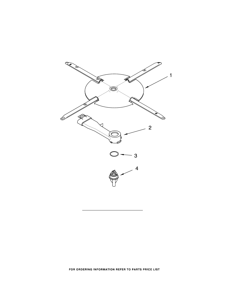 Lower washarm and strainer, Lower washarm and strainer parts | KITCHENAID KUDS01FLWH1 User Manual | Page 4 / 15