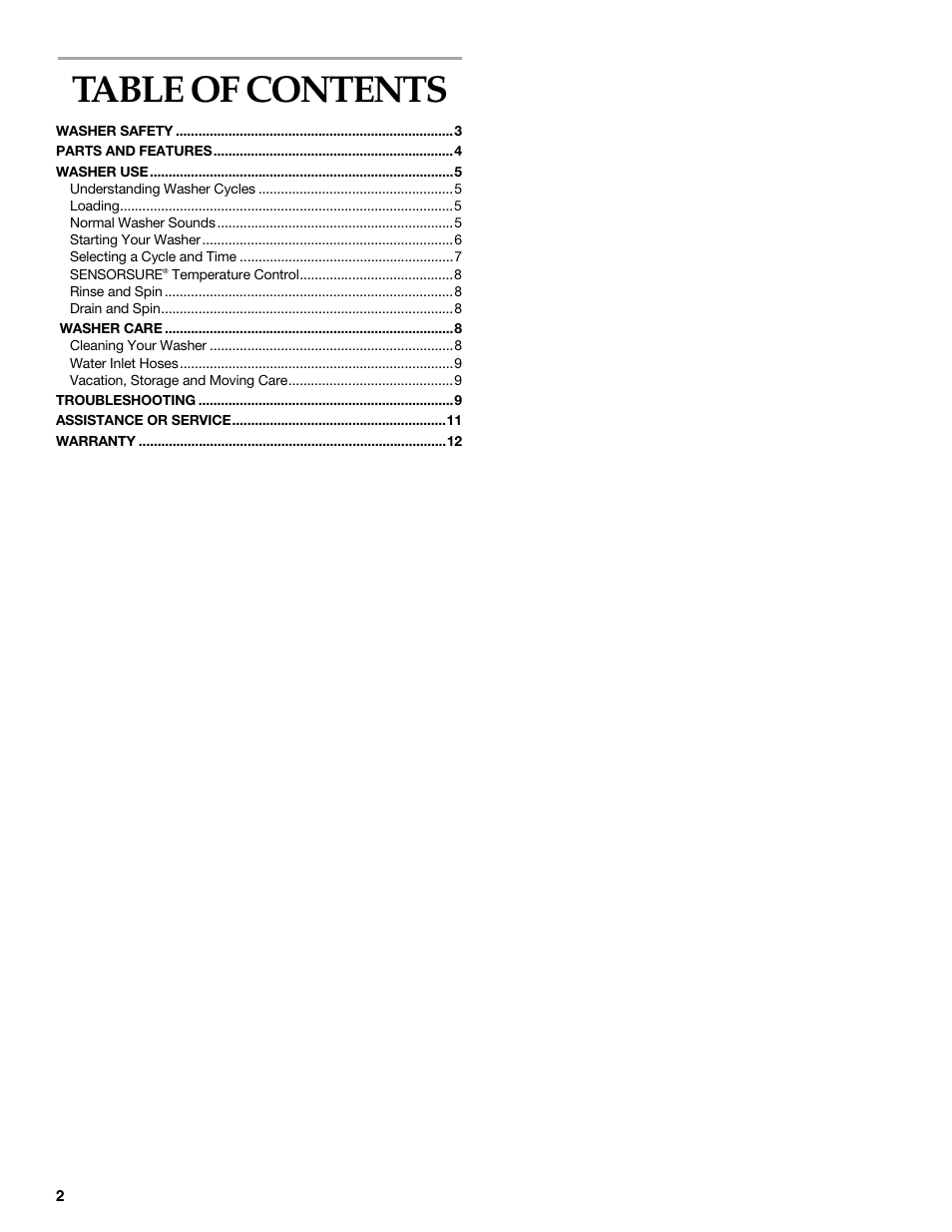 KITCHENAID KAWS750J User Manual | Page 2 / 12