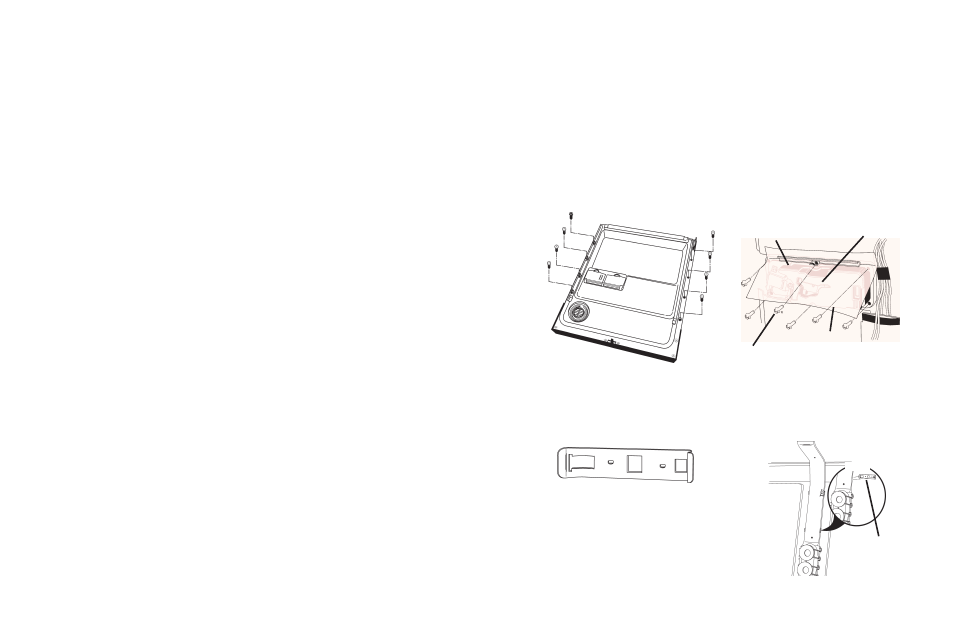 Servicing components inside the tub, Removing the dispenser assembly, Removing the inner feed tube and lower spray arm | KITCHENAID KUD01 User Manual | Page 21 / 26