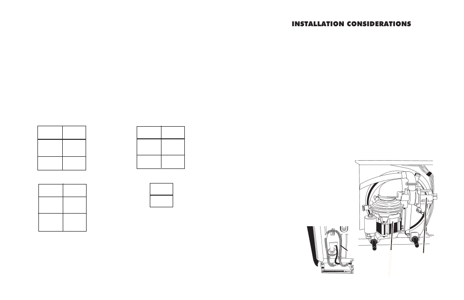 Installation considerations, General considerations, Specifications | Water usage, Additional considerations | KITCHENAID KUD01 User Manual | Page 5 / 26