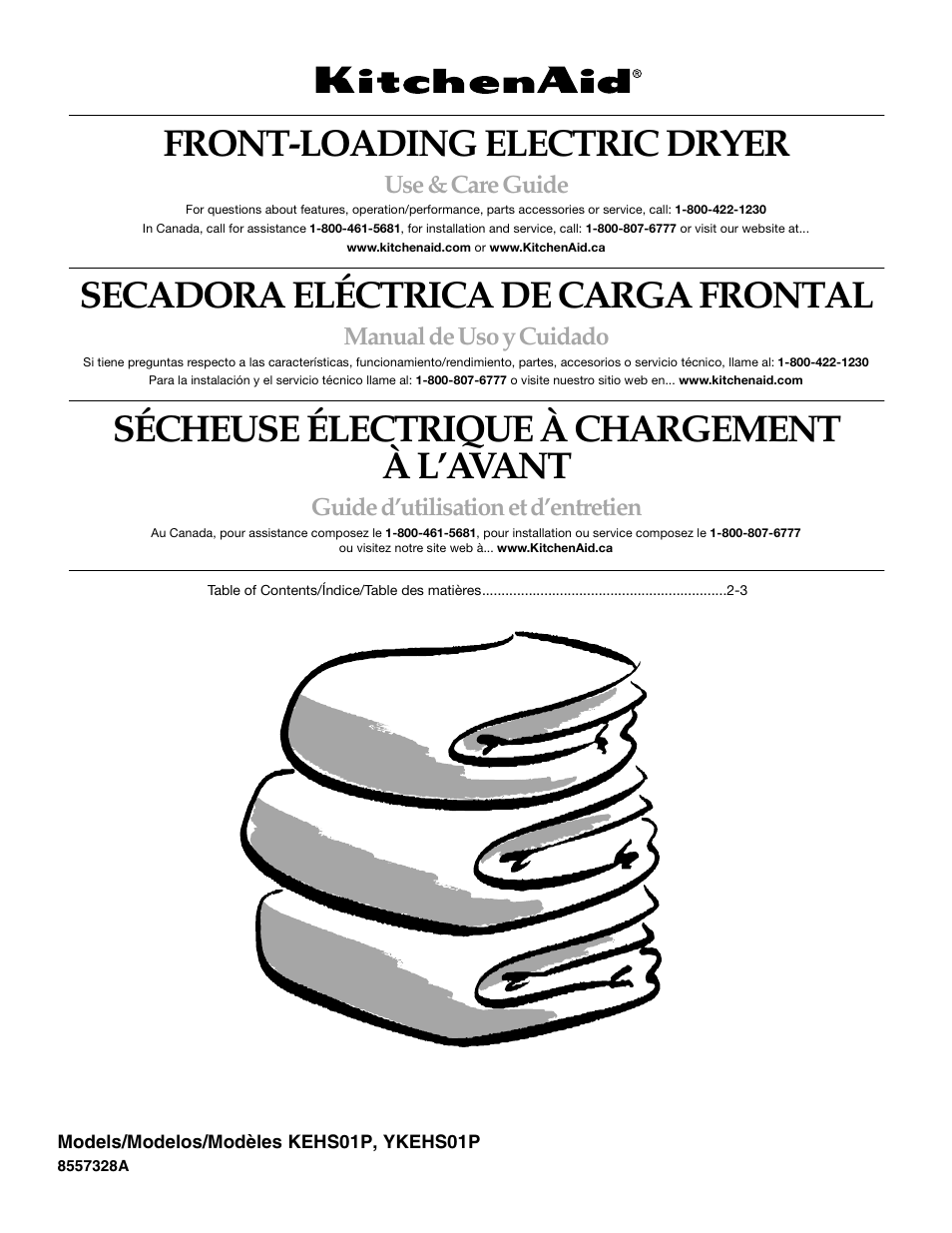 KITCHENAID KEHS01P User Manual | 72 pages
