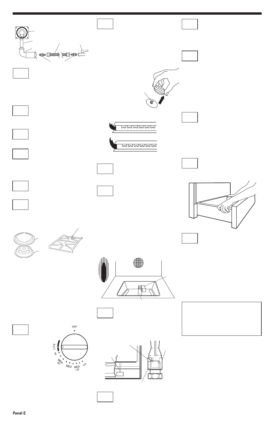 L.p. gas conversion | KITCHENAID 30" (76.2 cm) User Manual | Page 6 / 7