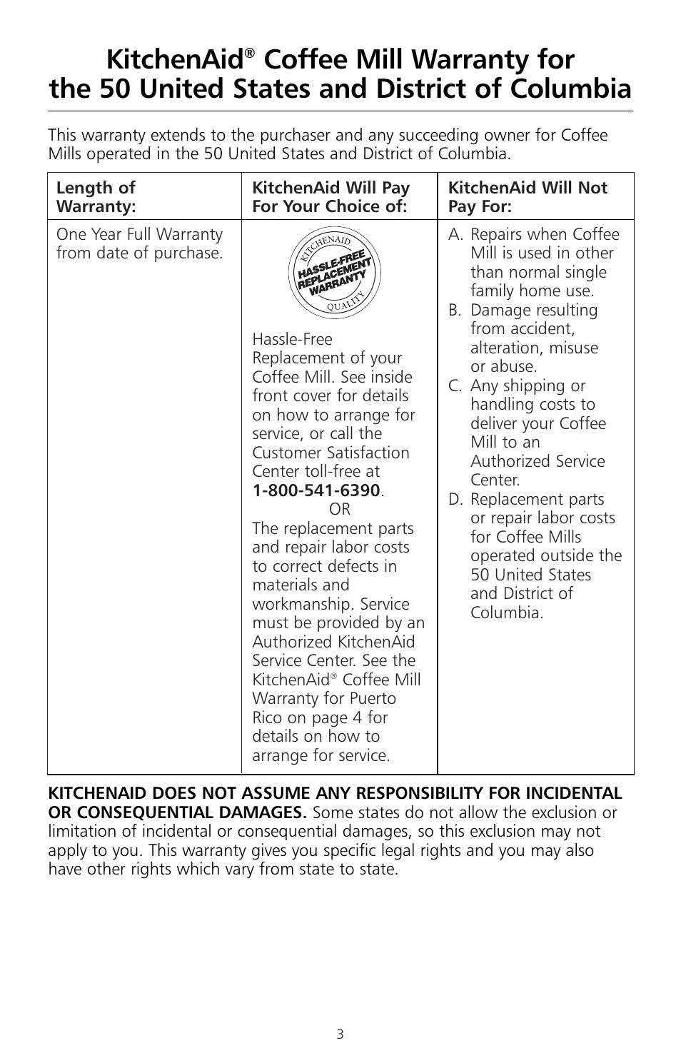 Kitchenaid | KITCHENAID A-9 User Manual | Page 5 / 16