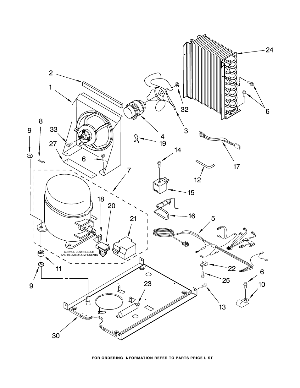 Unit, Unit parts | KITCHENAID KUIS18NNJS5 User Manual | Page 7 / 8