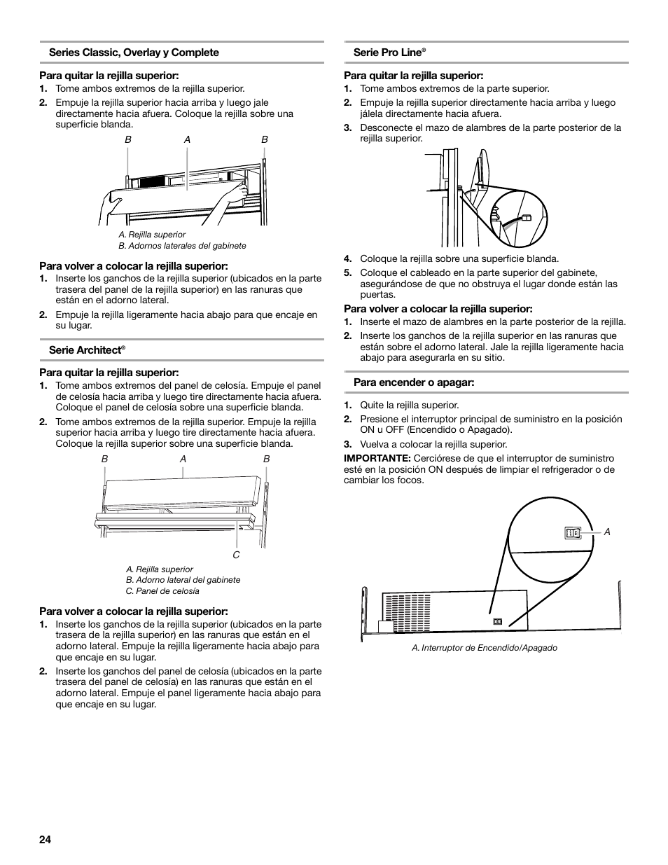 KITCHENAID BUILT-IN REFRIGERATOR User Manual | Page 24 / 64