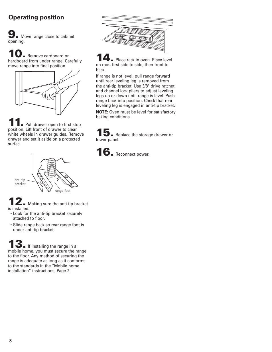 KITCHENAID Convection Oven User Manual | Page 8 / 12