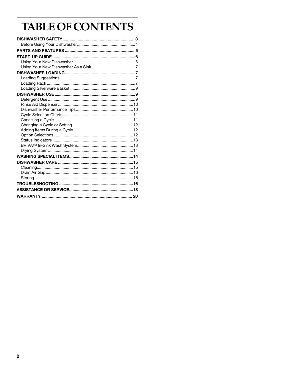 KITCHENAID KIDS01EK User Manual | Page 2 / 20