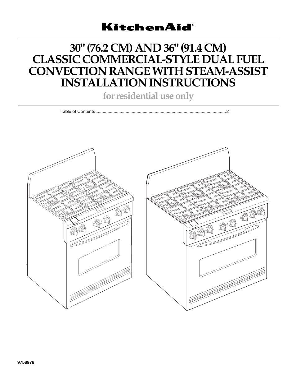 KITCHENAID Cooktop User Manual | 16 pages