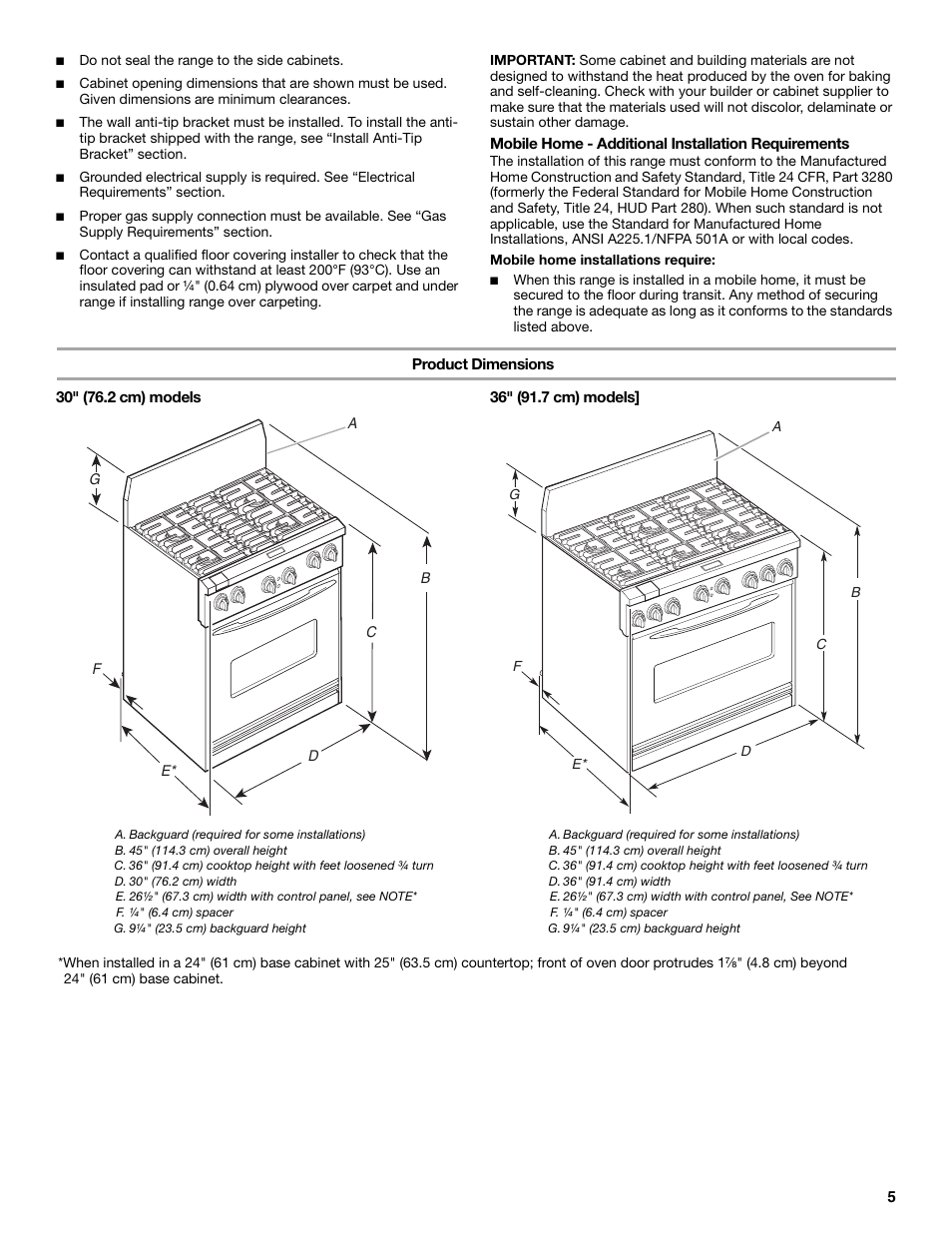 KITCHENAID Cooktop User Manual | Page 5 / 16