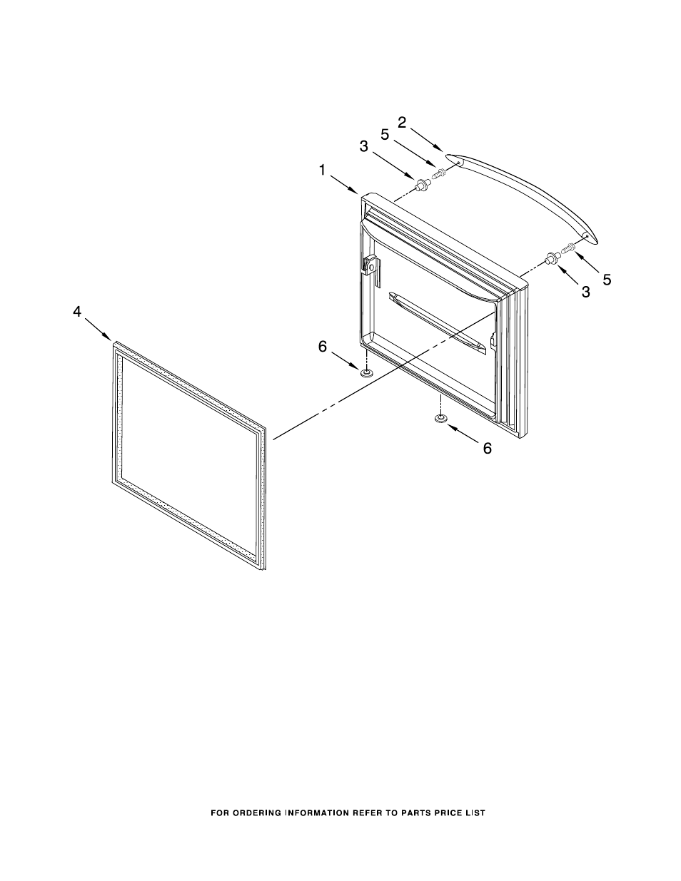 Freezer door, Freezer door parts | KITCHENAID KBLS20ETSS11 User Manual | Page 9 / 17