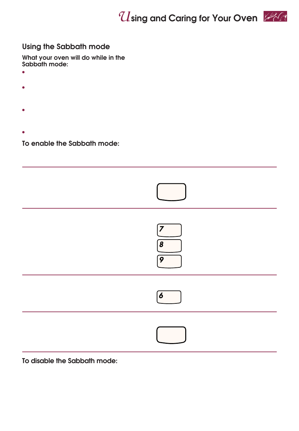 Oven, Sing and, Aring for | KITCHENAID YKGRT507 User Manual | Page 25 / 71