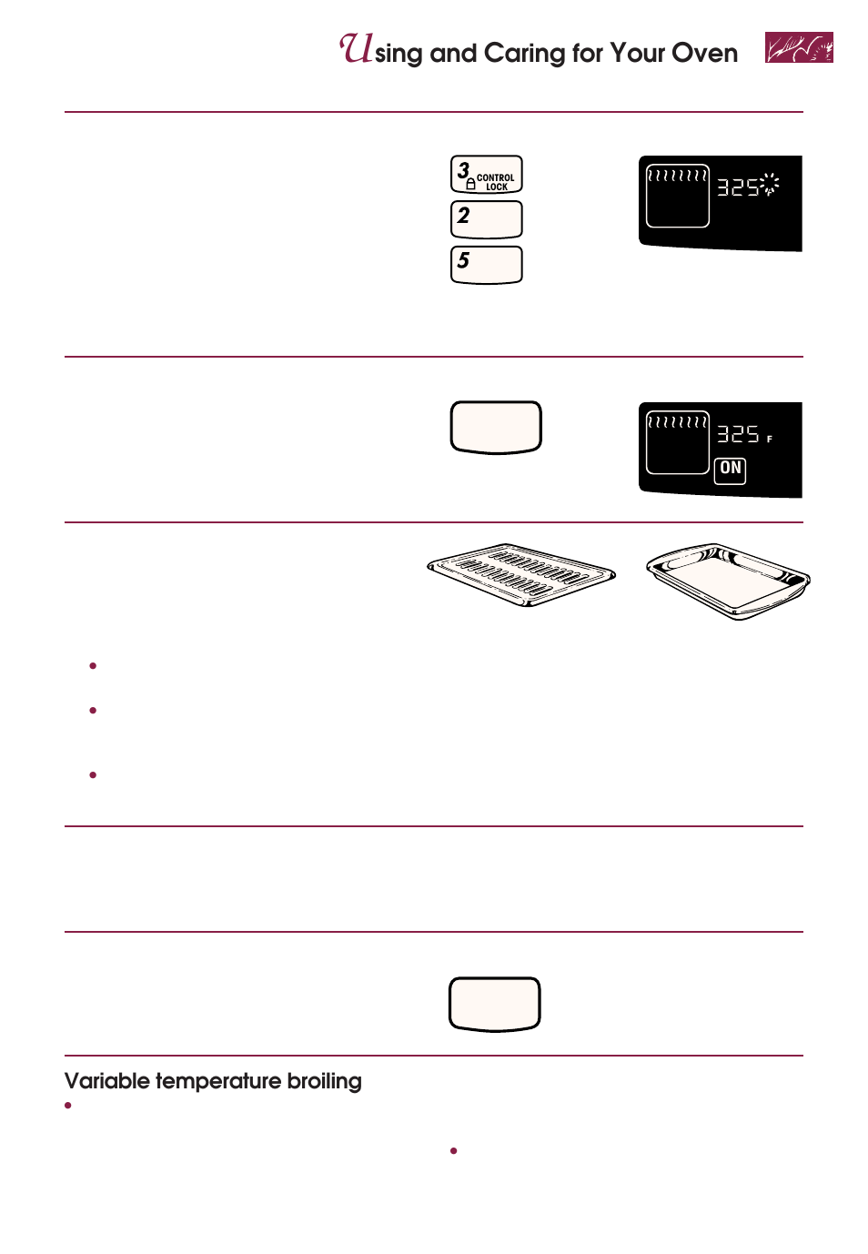 Sing and, Aring for, Set temperature (optional) | Start oven, After preheating, put food in oven, Completely close door | KITCHENAID YKGRT507 User Manual | Page 47 / 71