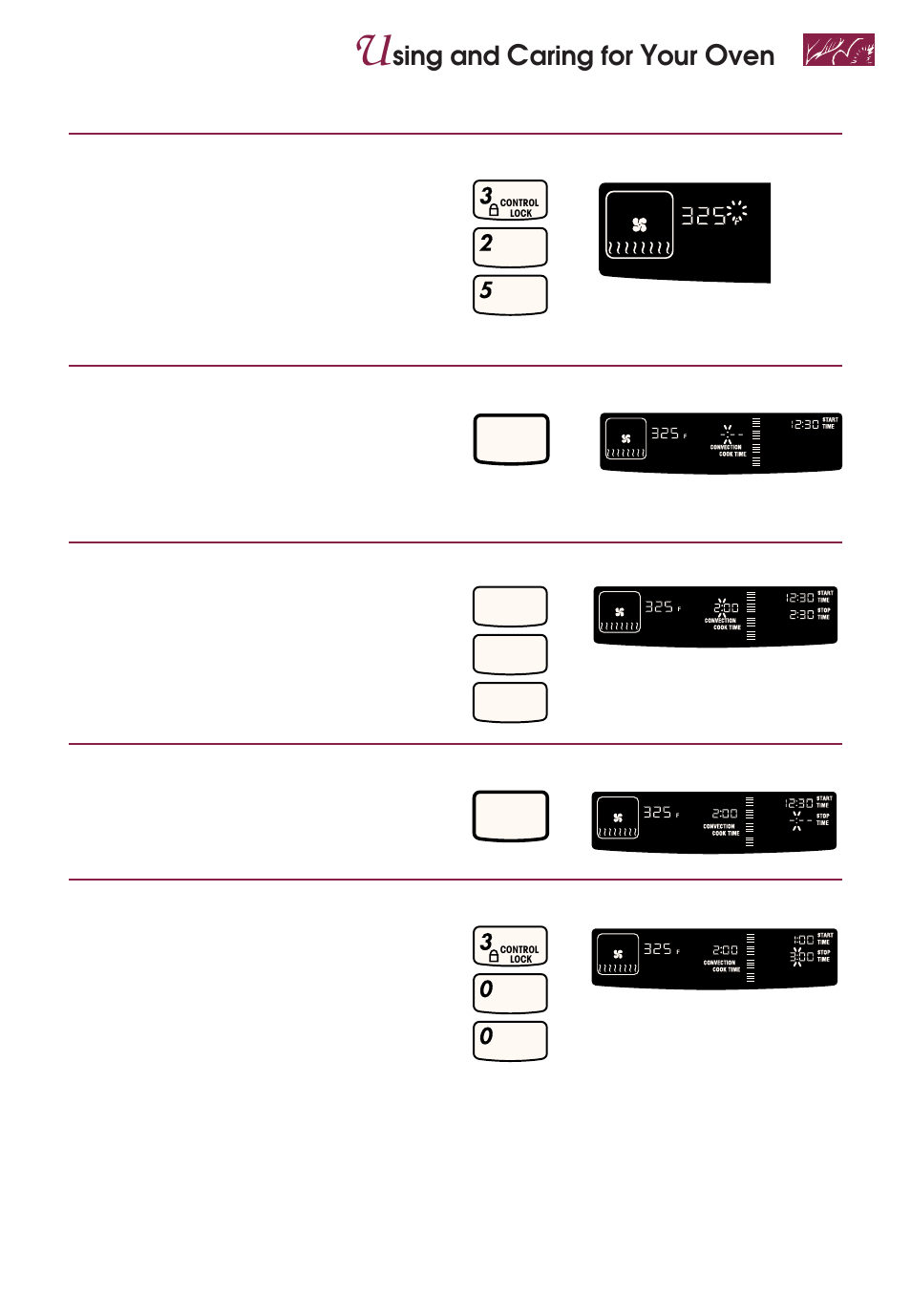 Sing and, Aring for, Set temperature (optional) | Press you see, Continued on next page, Cook time, Stop time | KITCHENAID YKGRT507 User Manual | Page 53 / 71