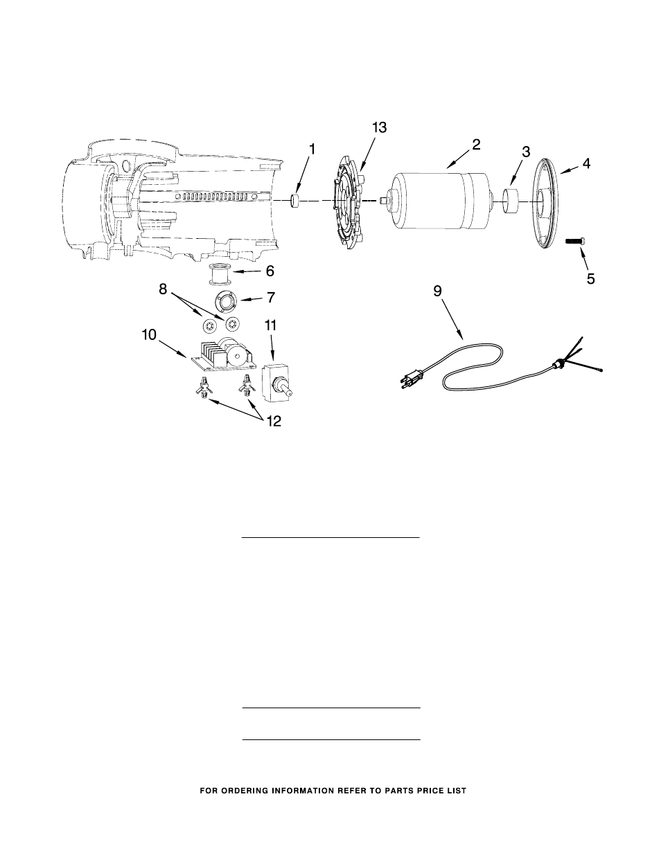 Motor and control, Motor and control parts | KITCHENAID 4KPCG100PM0 User Manual | Page 4 / 4