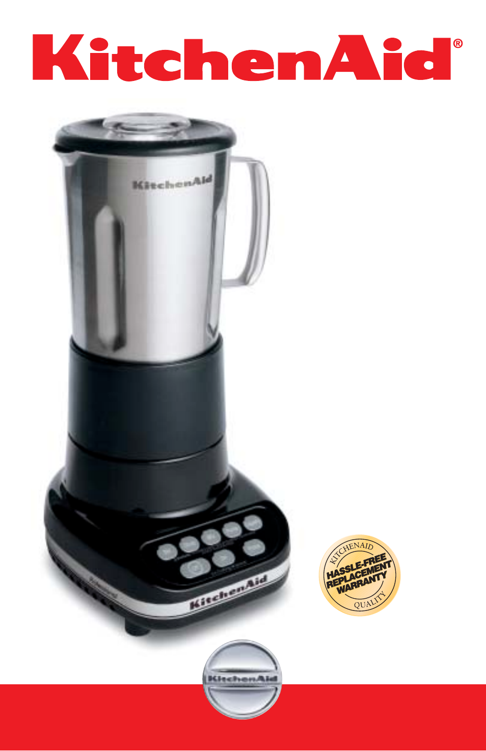 KITCHENAID 5 Speed Professional Blender User Manual | 48 pages