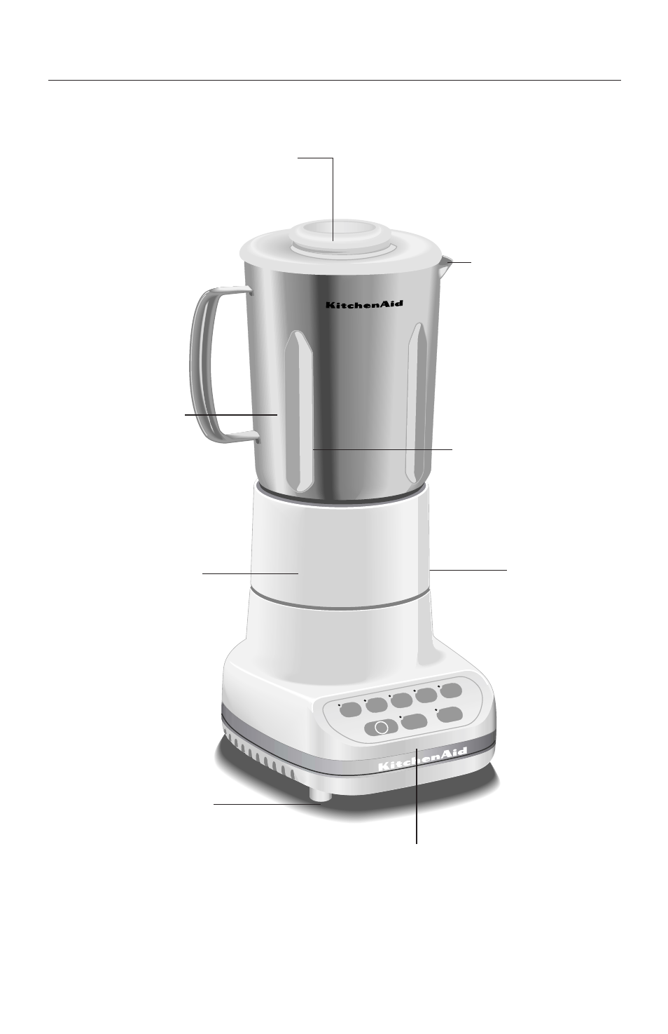 Blender features | KITCHENAID 5 Speed Professional Blender User Manual | Page 8 / 48