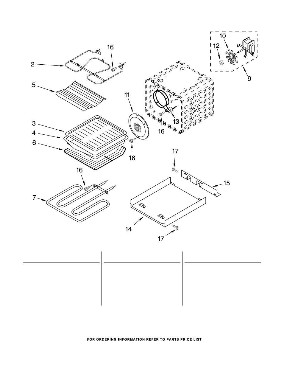 Internal oven, Internal oven parts | KITCHENAID KDRP463LSS04 User Manual | Page 4 / 12